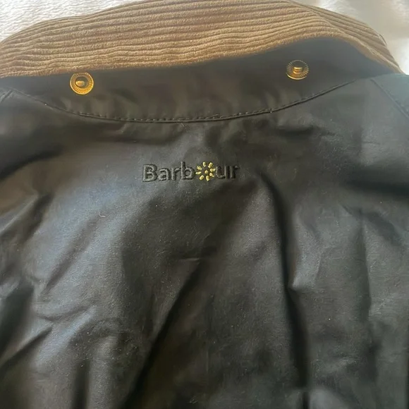 NWT BARBOUR X FLOWER MOUNTAIN Jacket in Black & Yellow - Picture 11 of 12
